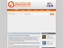 Tablet Screenshot of goldpatch-link.com